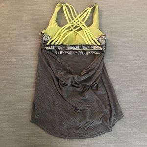 Lululemon Built in Bra Tank Top